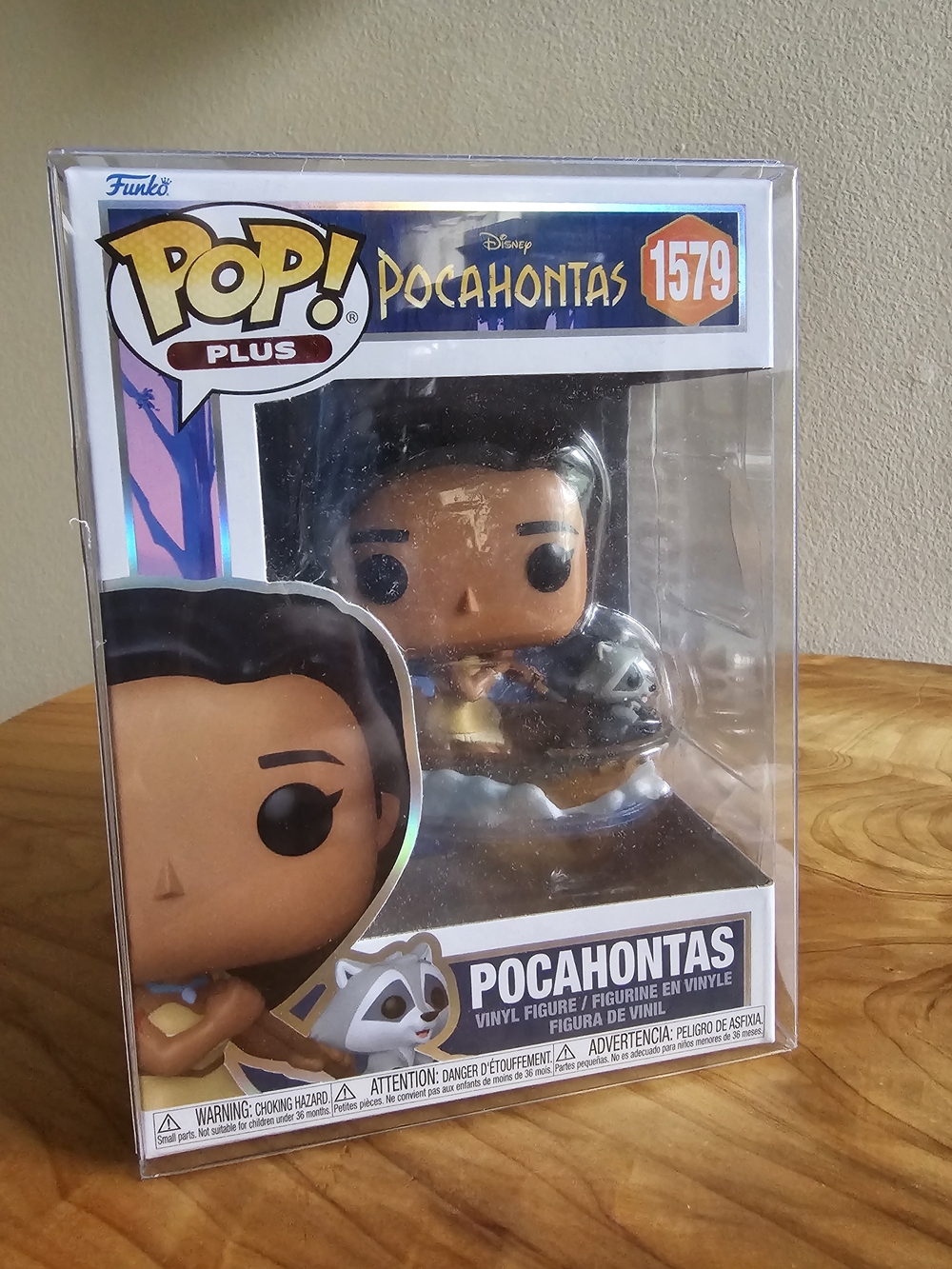 Funko Pop! Plus Pocahontas Vinyl Figure #1579 - Teal & Brown Accents - Picture 2 of 6
